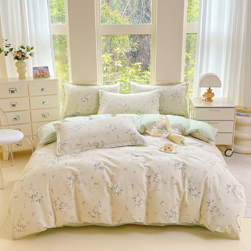 代发啄木鸟（PLOVER）纯棉四件套-伊春ZMN-CM005（适合1.8M/1.5M床）