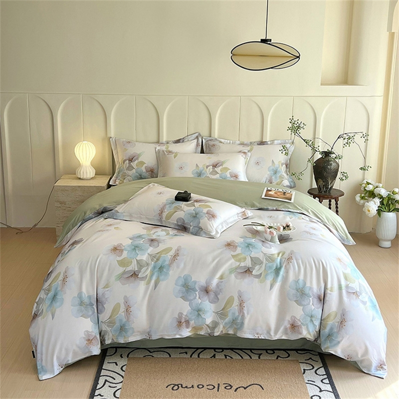 代发啄木鸟（PLOVER）纯棉磨毛四件套-汐月ZMN-CMMM11（适合1.8M/1.5M床）