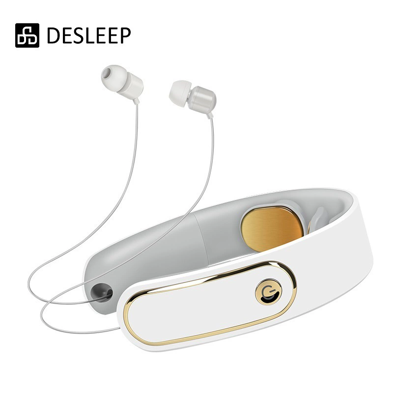 迪斯颈椎按摩器智能电脉冲护颈仪颈椎颈部肩部按摩理疗仪DE-F32白色