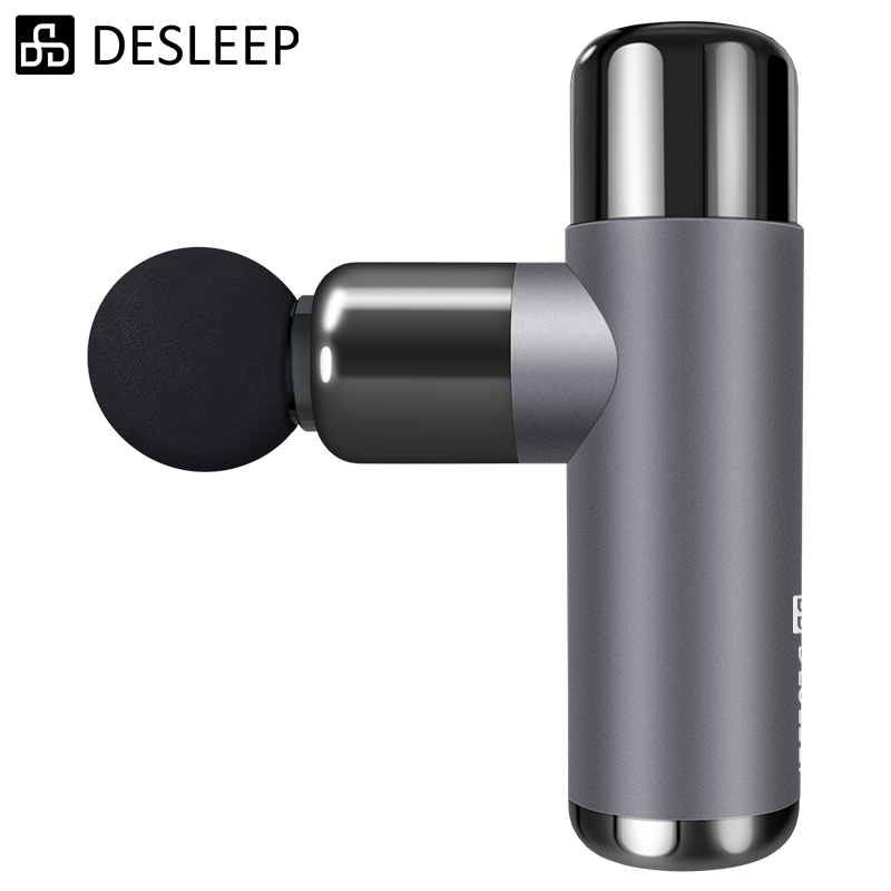 迪斯筋膜枪肌肉按摩器全身按摩器专业级家用健身肌肉放松仪肩 DE-JM002太空灰