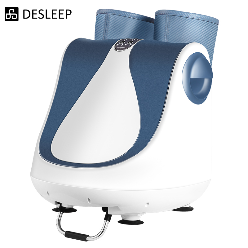 迪斯美国足疗机腿部按摩器足部脚底按摩仪足底脚部美腿机腿足一体送男女友生日节日礼物DE-F600 【足疗机】全包仿真按摩+温感热敷+足底刮痧