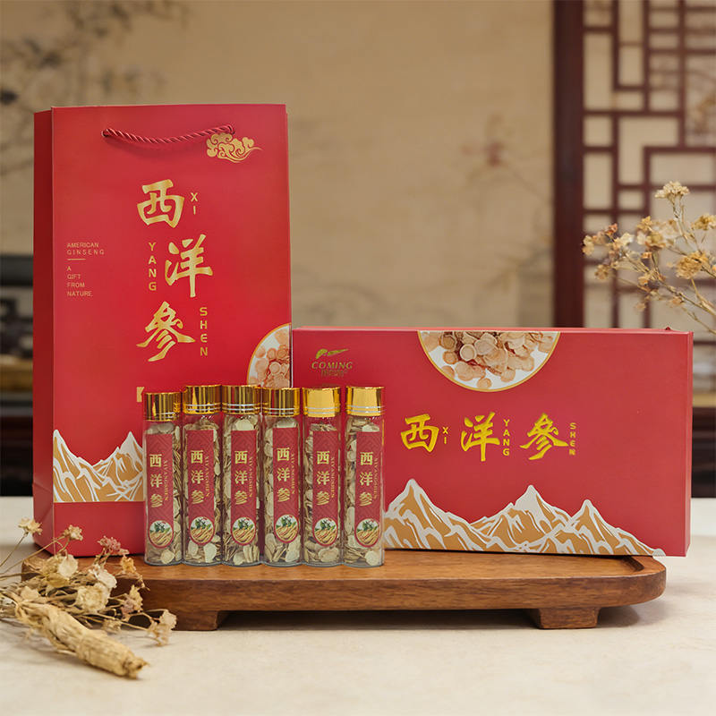 康有名 西洋参片礼盒100克