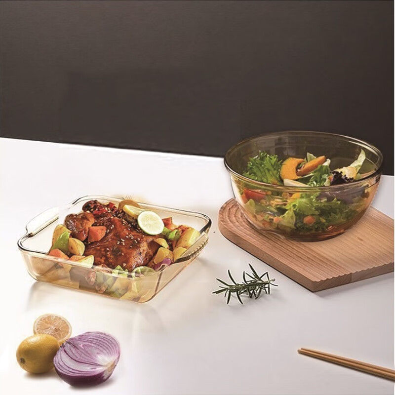 怡乐雅 琥珀玻璃餐具套装 KP-01