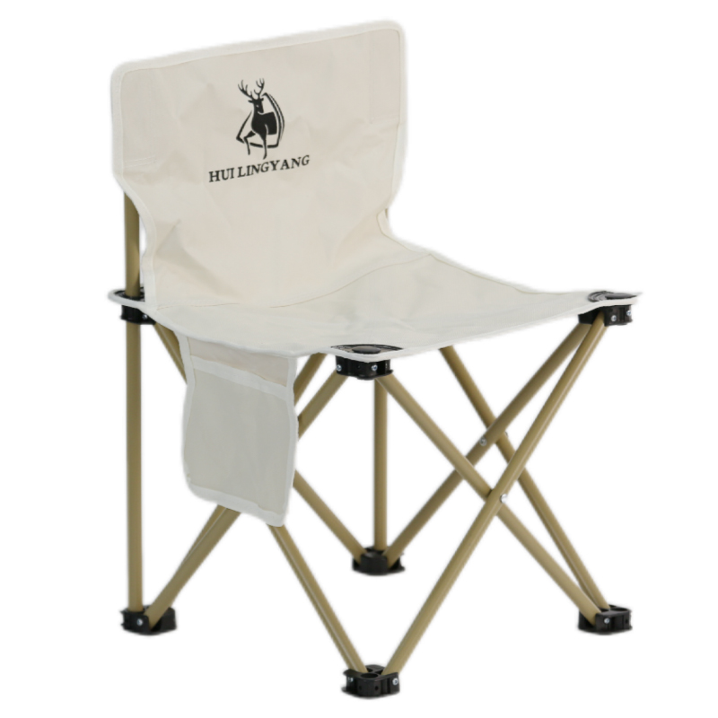 代发徽羚羊 自然色谱 加大号低背折叠椅 芦雪 HLY-ZDY-25006