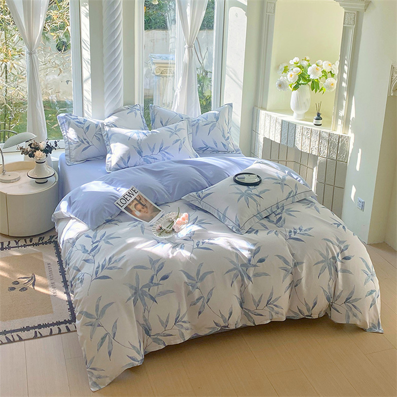 科朴优品KUUP全棉加厚四件套-竹野星河 KUUP-CM018（适合1.8M、1.5M床）