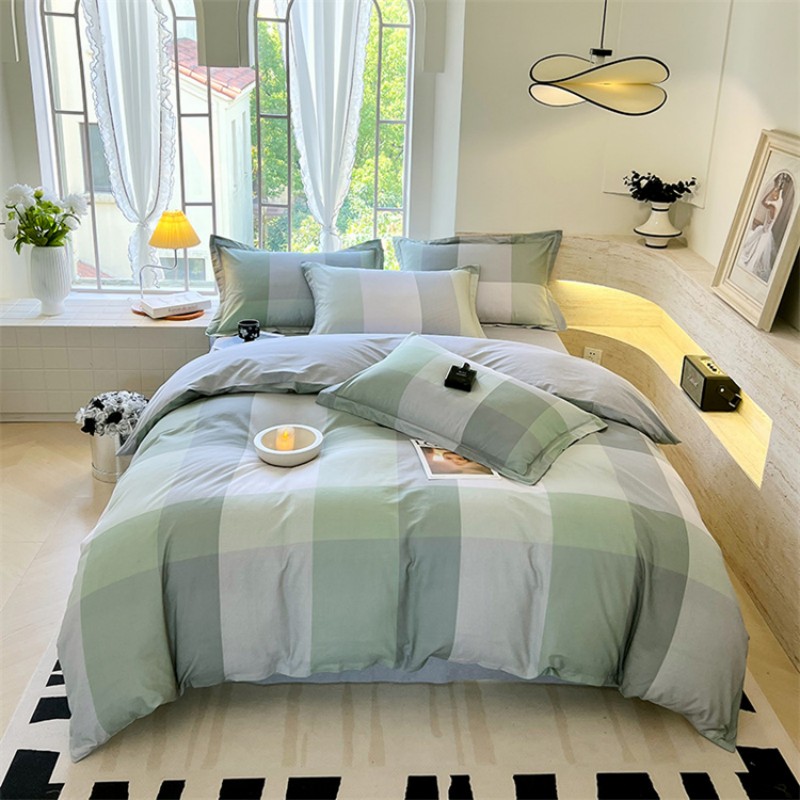 科朴优品KUUP全棉加厚四件套-时光印记KUUP-CM008（适合1.8M、1.6M床）