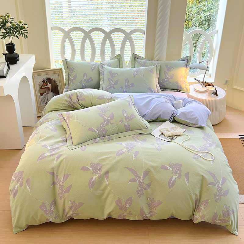 科朴优品KUUP全棉加厚四件套-午后花茶KUUP-CM009（适合1.8M、1.7M床）