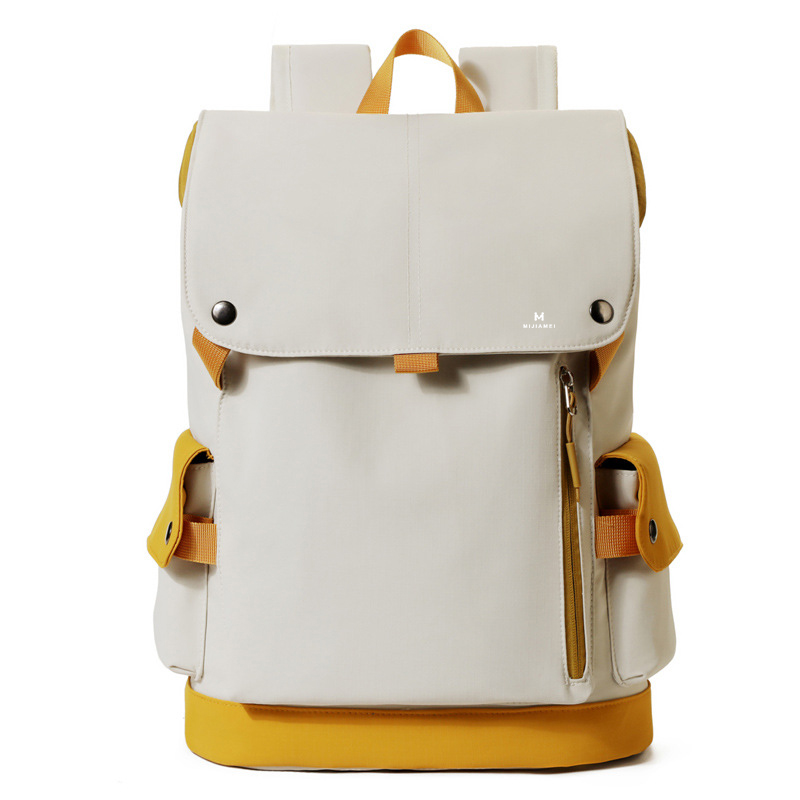 米茄美双肩包男女通用大容量商务电脑包旅行出差轻便背包M061