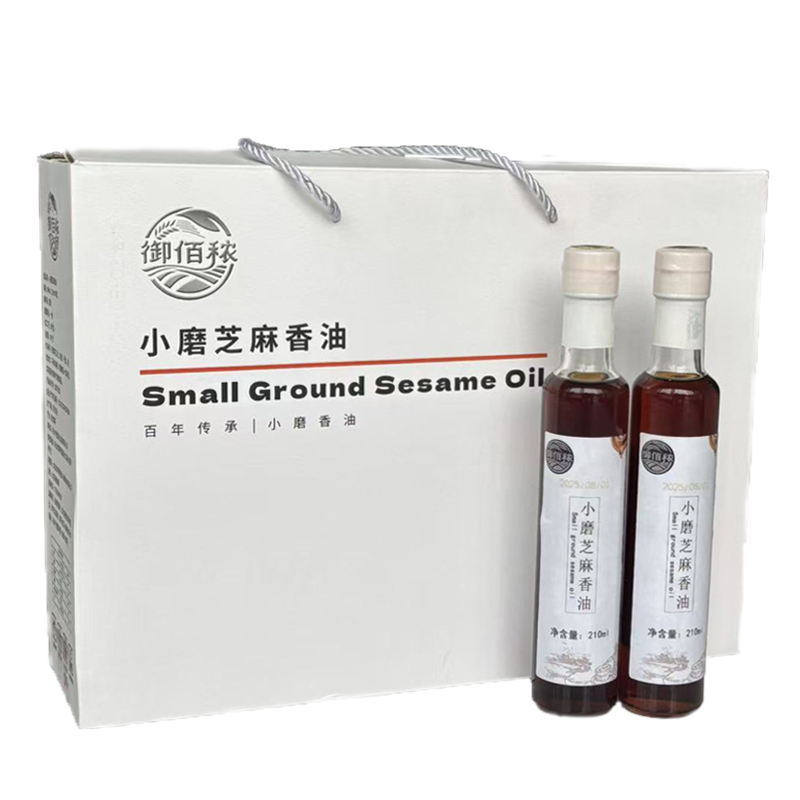 代发御佰秾 小磨白芝麻香油礼盒840L-YBN007