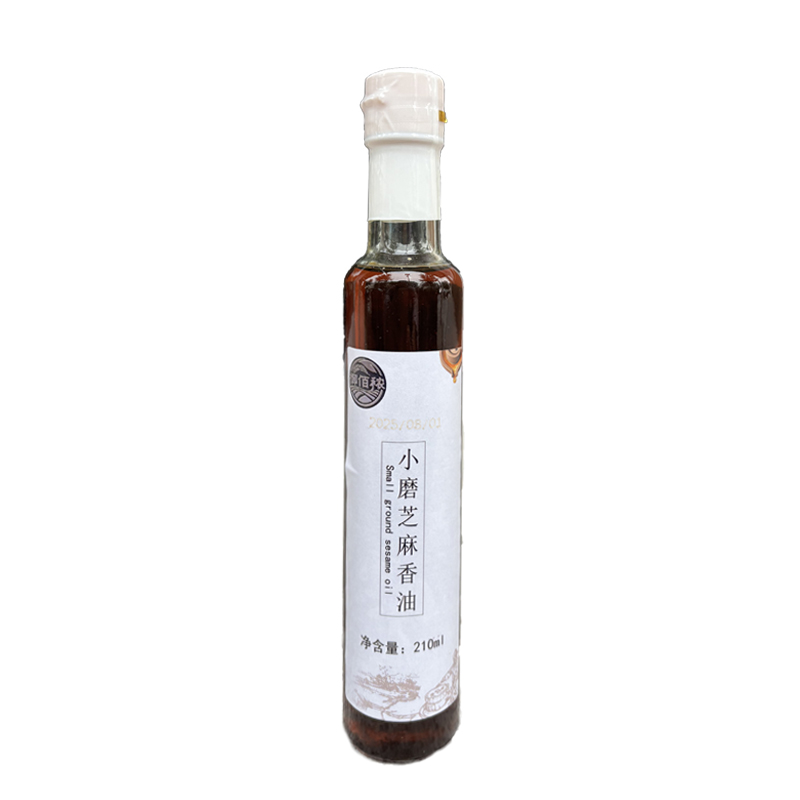 御佰秾 小磨白芝麻香油210ml-YBN009