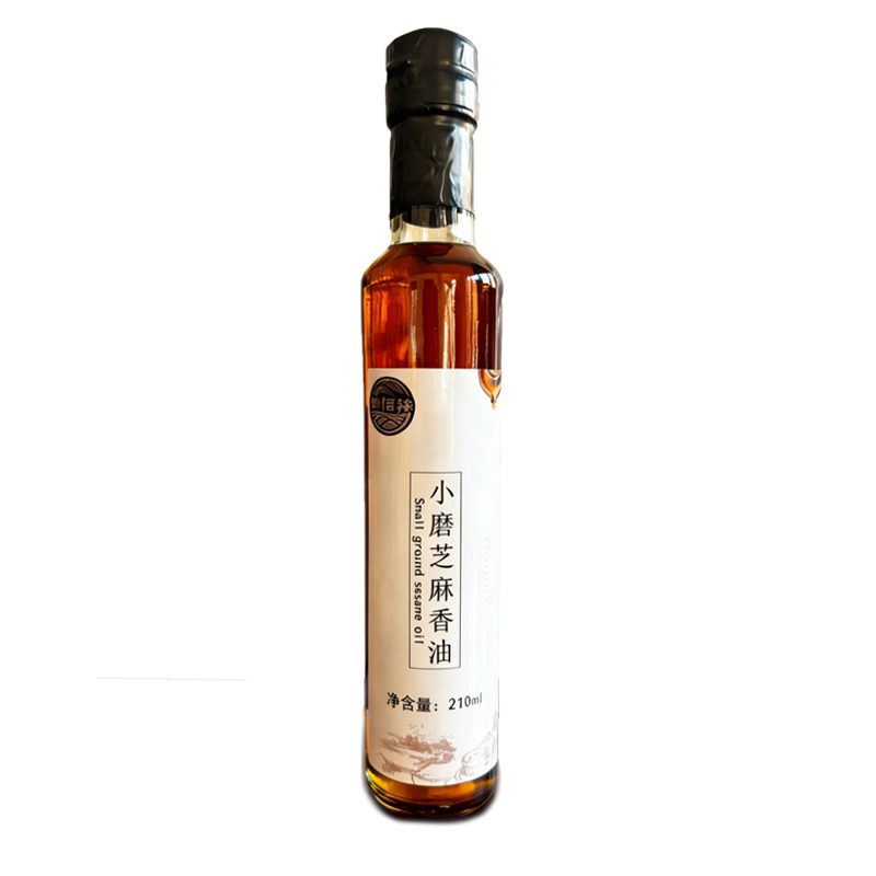 御佰秾 小磨黑芝麻香油210ml-YBN010