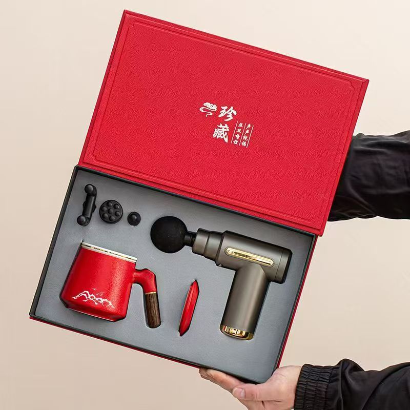 鹏翼筋膜枪办公杯两件套PE12