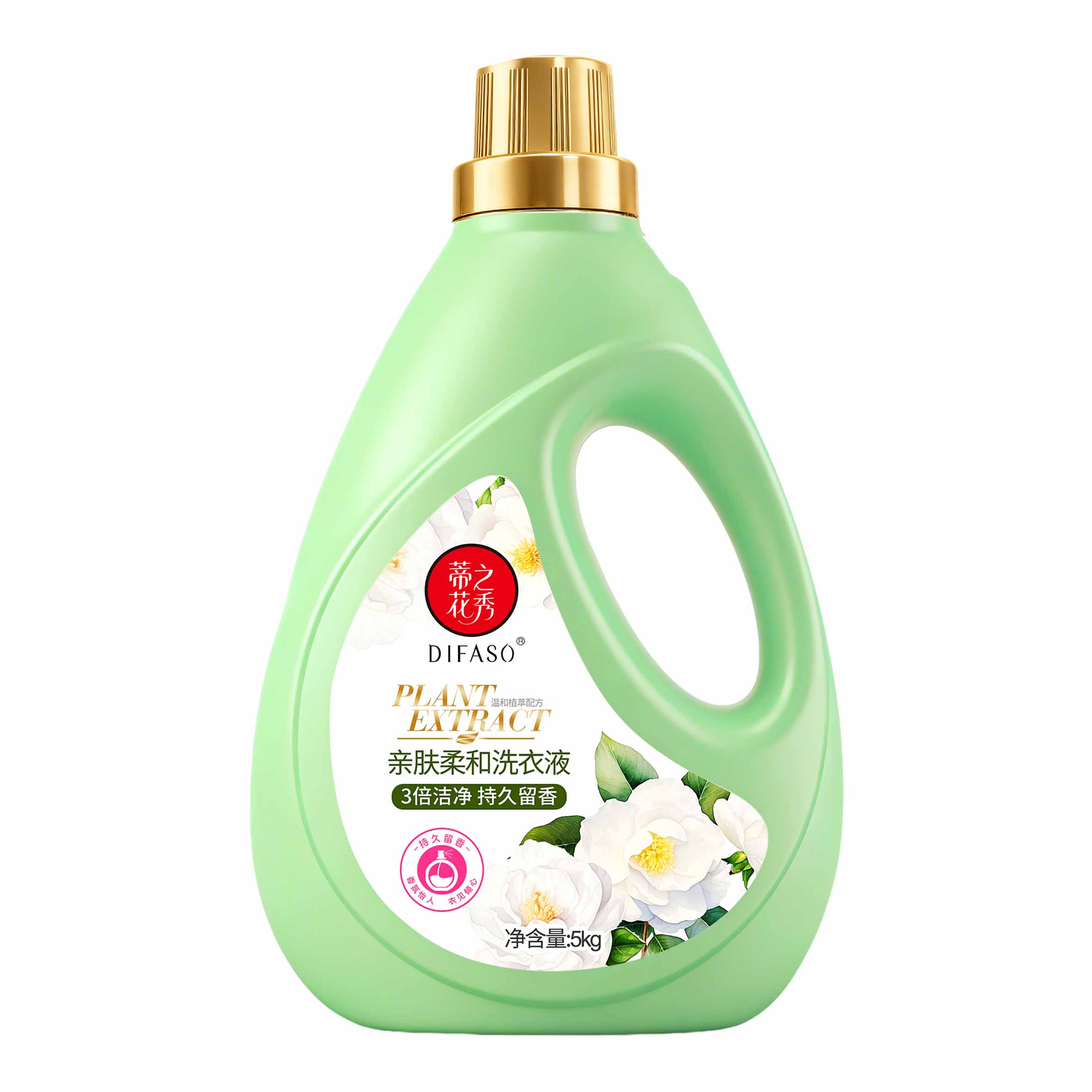 蒂花之秀 亲肤柔和洗衣液5kg