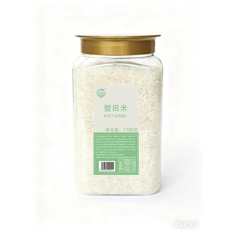 御佰秾 蟹田米1100g-YBN046