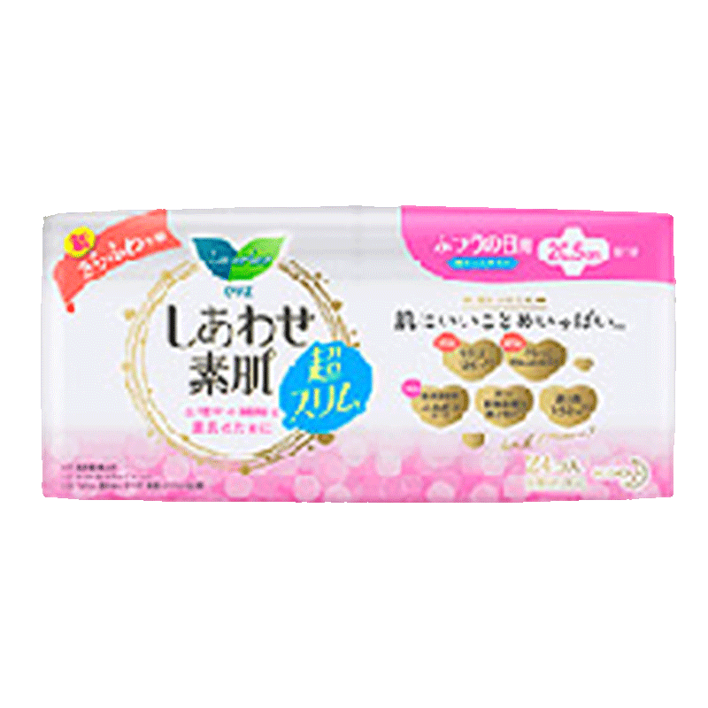 花王（kao）乐而雅F敏感肌透气系列卫生巾20.5cm24枚/包	AJC052408