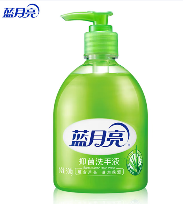 蓝月亮 芦荟抑菌洗手液300g/瓶	BJC08-10000123