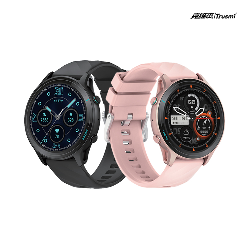 克维杰运动智能手表（玫瑰金、黑色）WH02-012/WH02-011