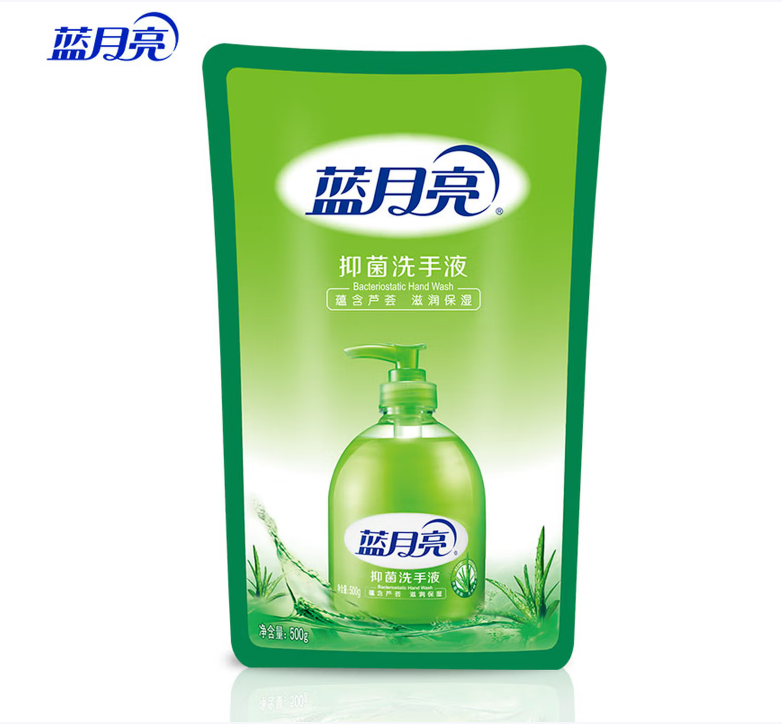 蓝月亮 抑菌洗手液袋装 500g	BJC08-10001394