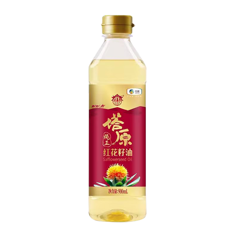 中粮塔原纯正红花籽油900ml