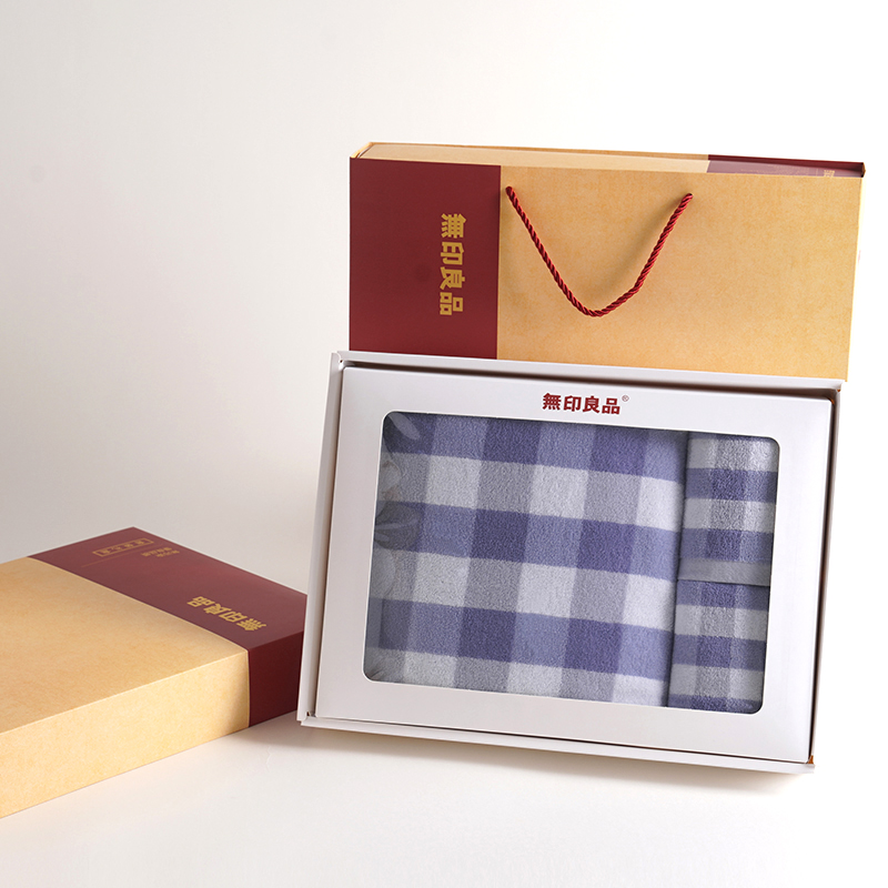 无印良品A类纯棉柔软亲肤毛巾 （二毛一浴装） MJ-zu0660