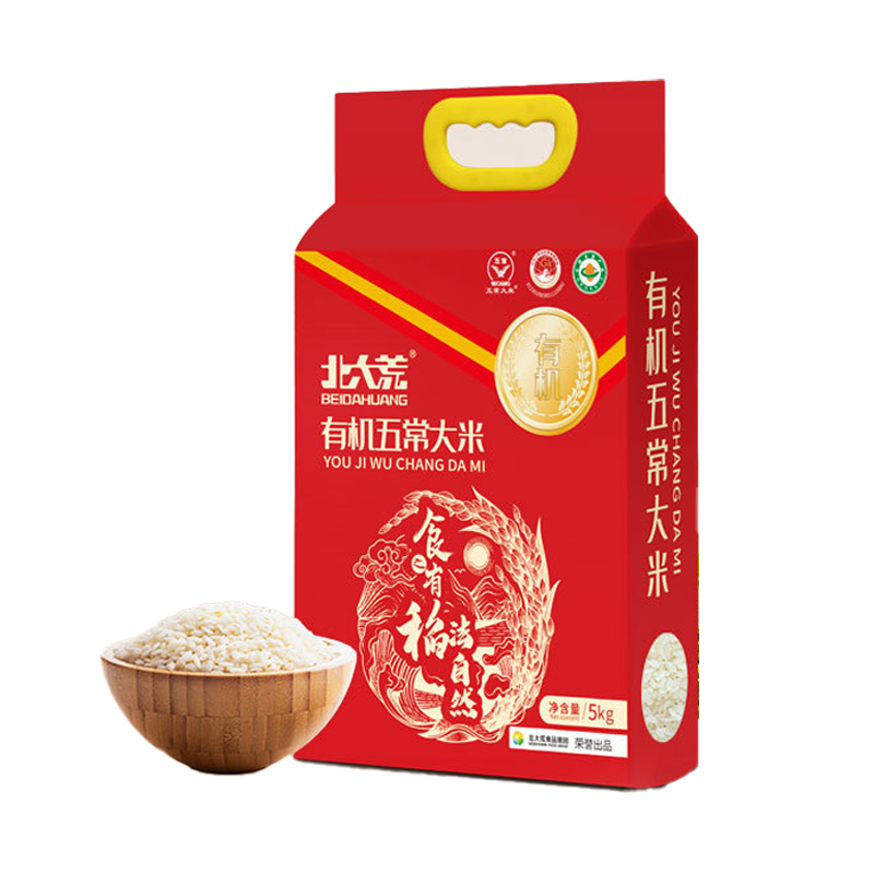 北大荒食之有稻有机五常大米5kg