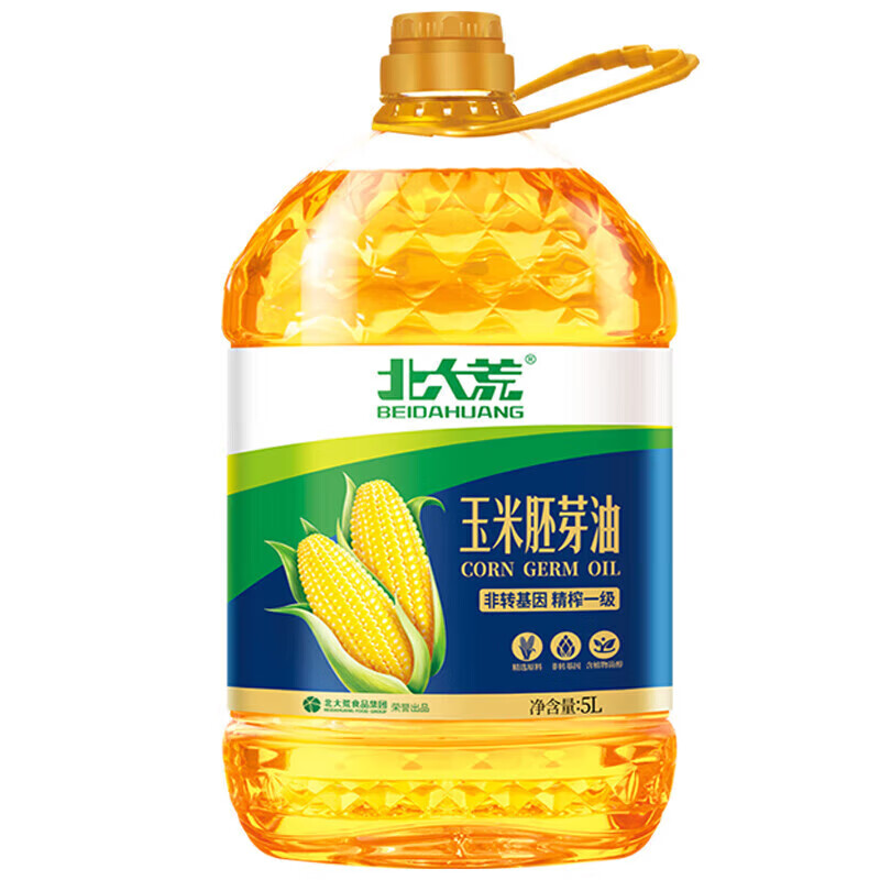 北大荒压榨一级玉米胚芽油 5L