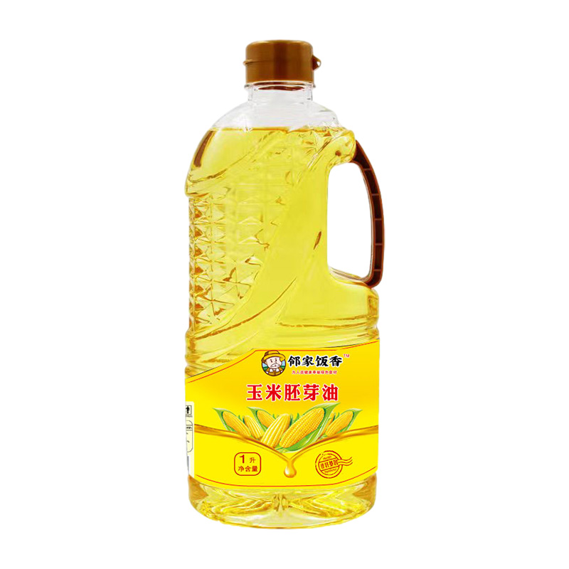 源头邻家饭香 非转基因 物理压榨一级玉米胚芽油 1L/瓶 LJFX54