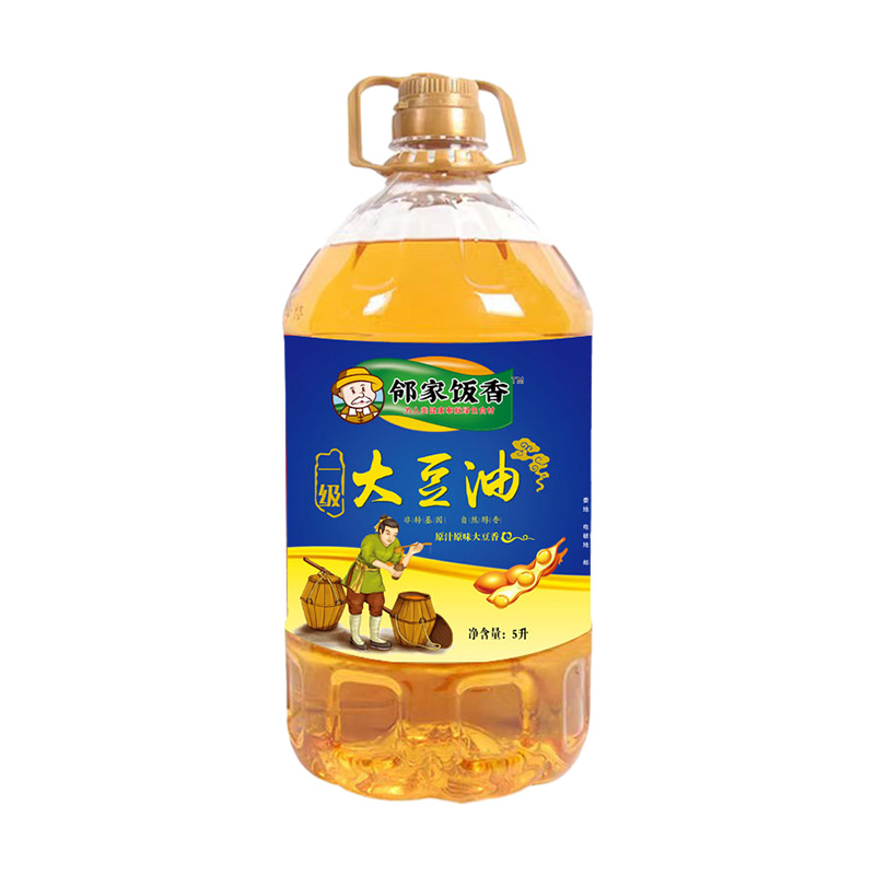 源头邻家饭香 非转基因 浸出一级大豆油 5L/桶 LJFX163