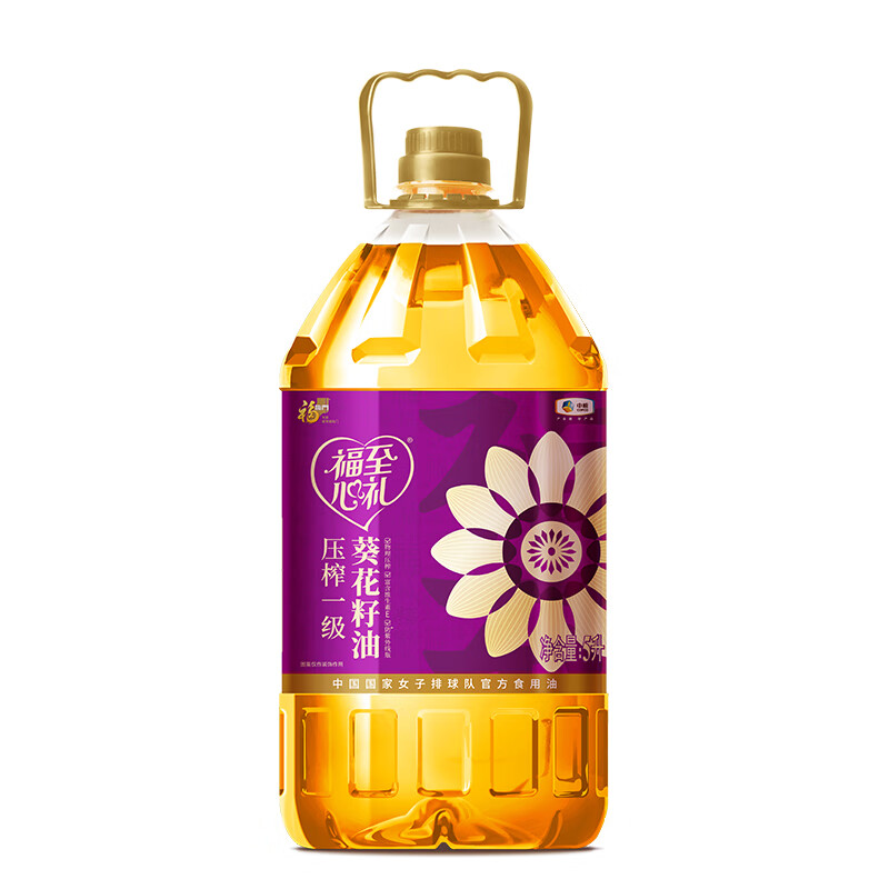 源头福临门福至心礼葵花籽油5L