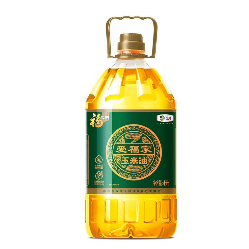 源头福临门爱福家玉米油4L
