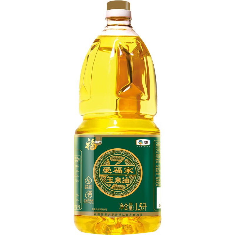 源头福临门爱福家玉米油1.5L