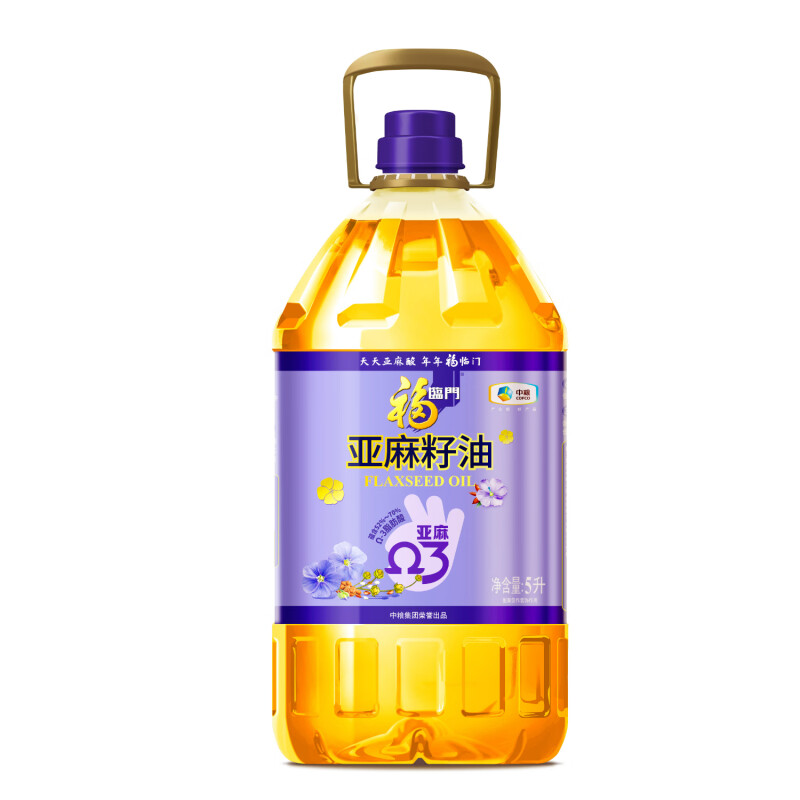 福临门营养家亚麻籽油5L