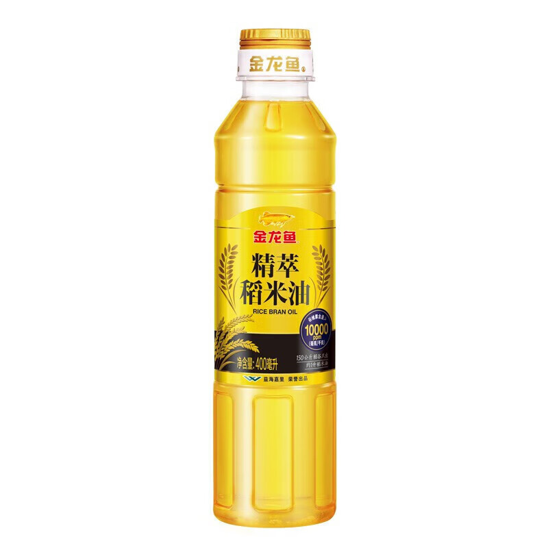 源头金龙鱼精萃稻米油400ML