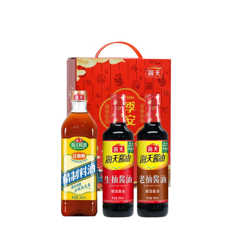 代发海天四季平安调味组合套装1800款