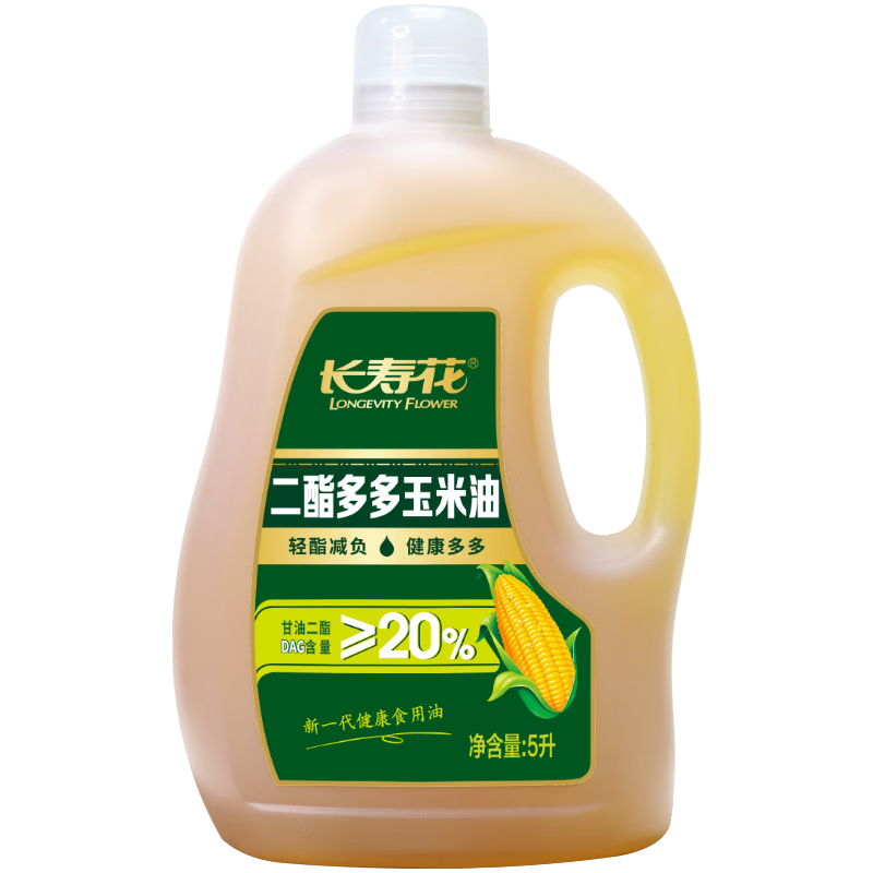 源头长寿花二酯多多玉米油5L