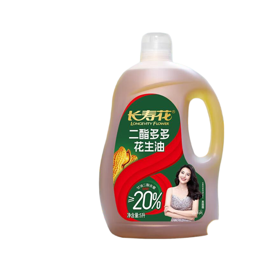 源头长寿花二酯多多花生油5L