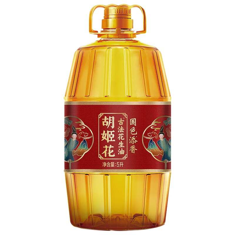 源头胡姬花古法花生油 国色添香 5L*1桶
