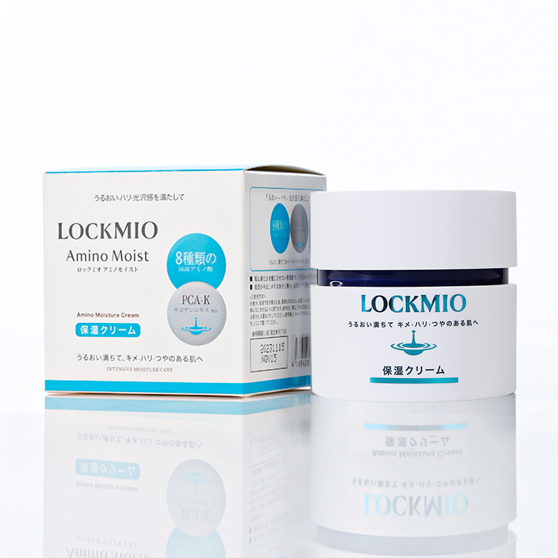 LOCKMIO绿之密语日本进口氨基酸保湿化妆水防止皮肤干燥 氨基酸保湿面霜50g/1瓶