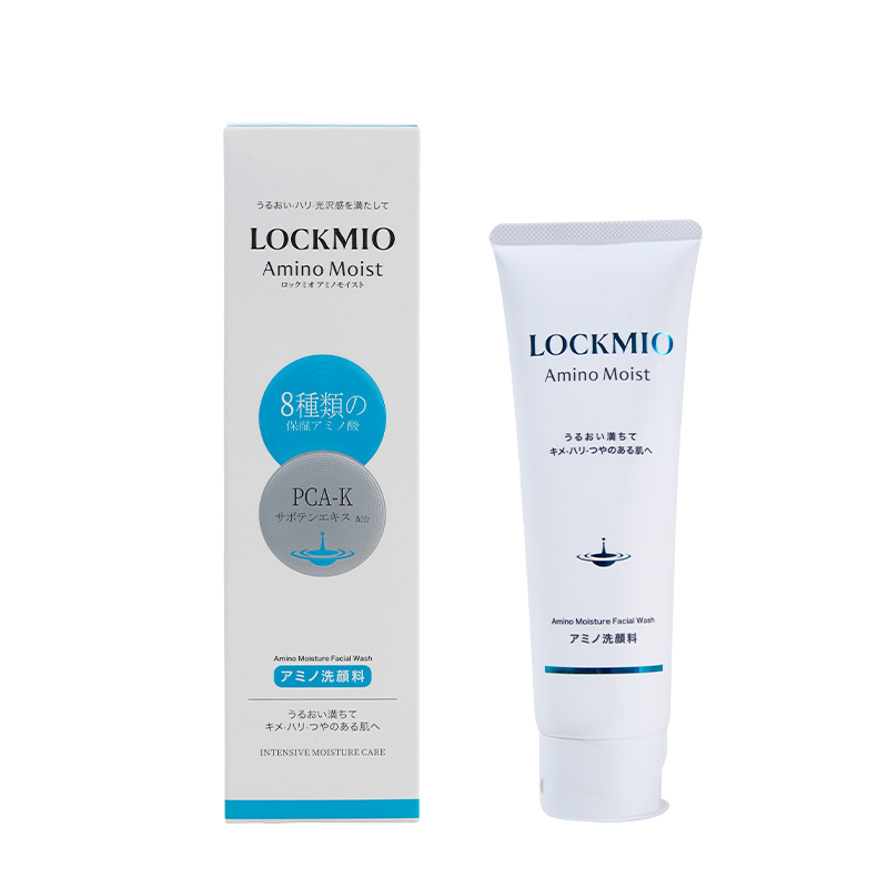 LOCKMIO绿之密语日本进口 氨基酸保湿洁面乳130g/1瓶