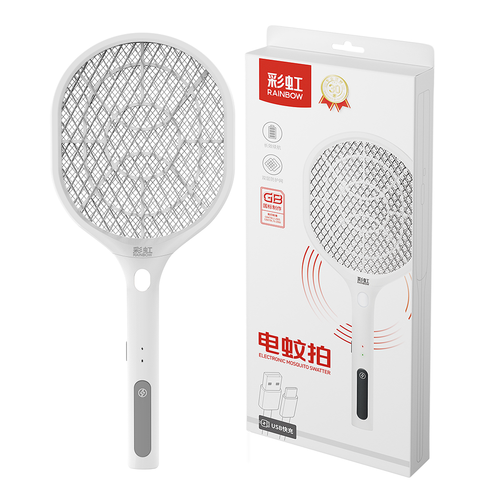 彩虹灭蚊电蚊拍经典款 6100