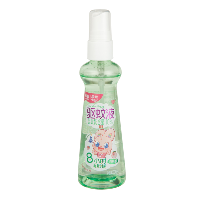 彩虹乖乖驱蚊液（100ml）白桃香双瓶装5006L-2