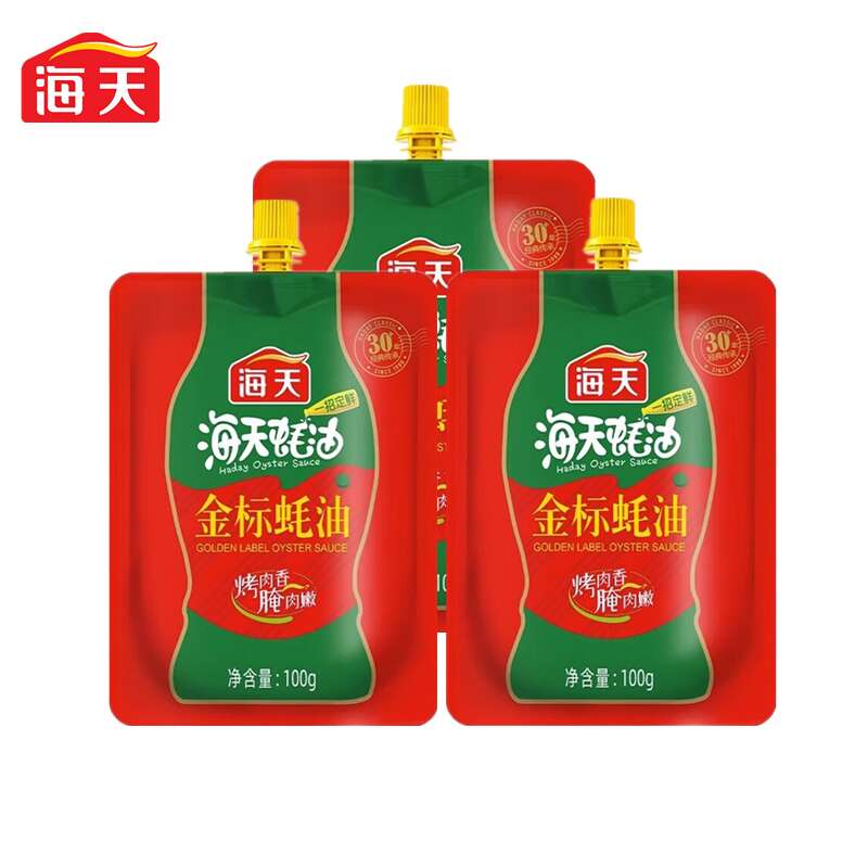 海天金标蚝油100g*3袋