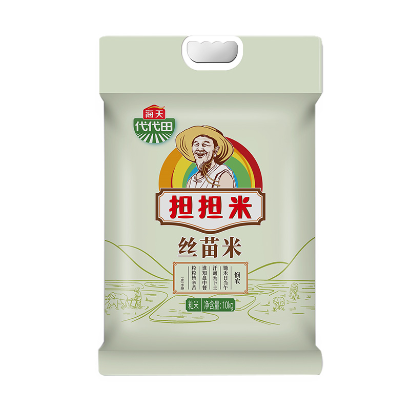 海天代代田南方软香籼米丝苗米(真空袋)5kg