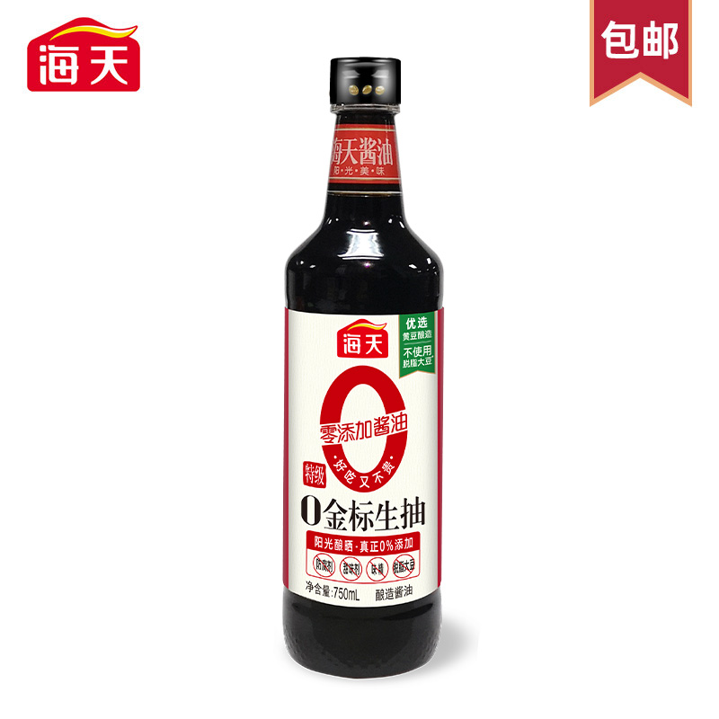 海天0金标生抽750mL
