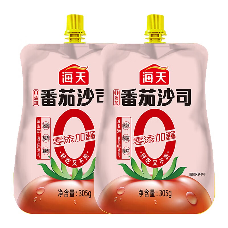 海天0添加番茄沙司305g*2