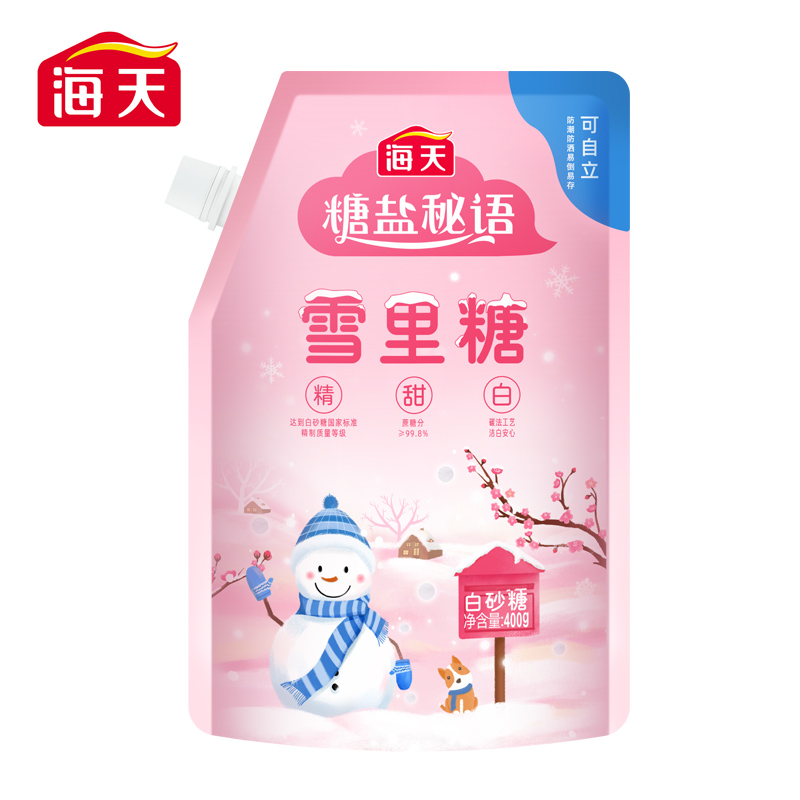 海天雪里糖白砂糖400g