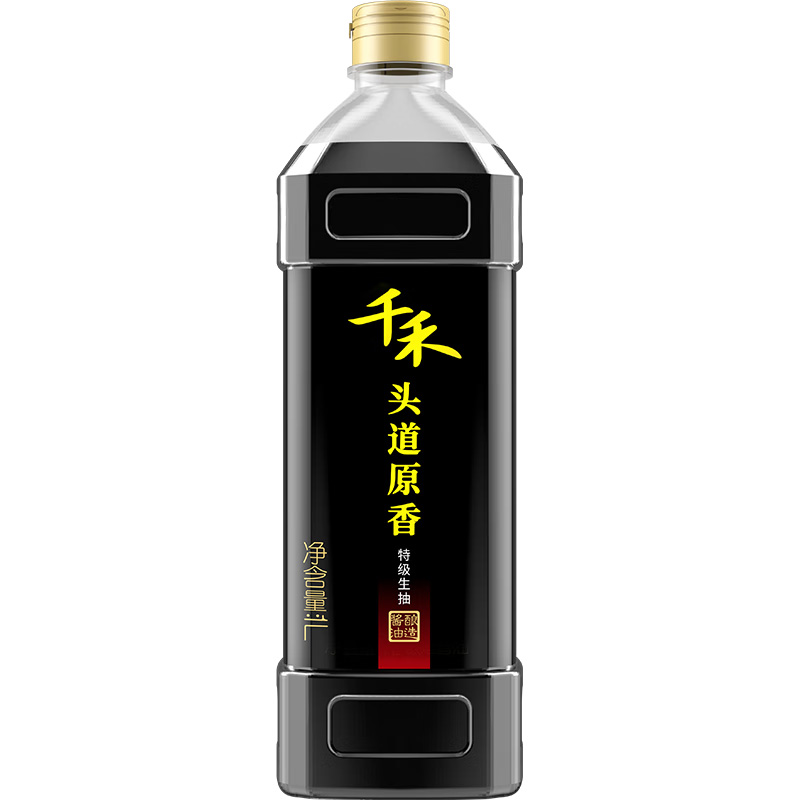 代发千禾头道原香特级生抽1L