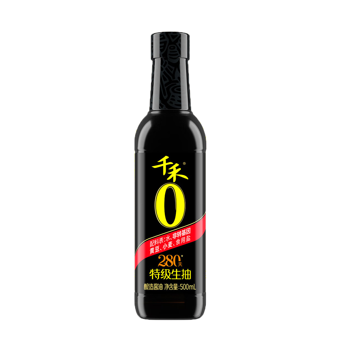 代发千禾零添加酱油280天特级生抽500ml