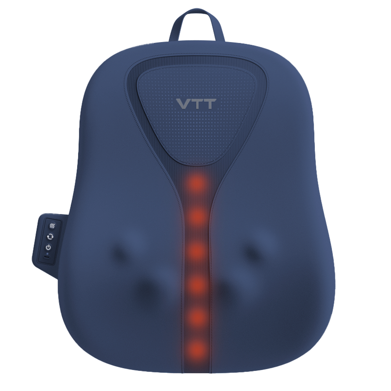 源头VTT【德国】K03-D智能腰背按摩器  腰背行走/定点按摩+热敷+德国强劲电机