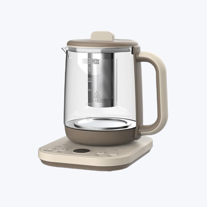 膳魔师（THERMOS）养生壶一壶多用恒温水壶EHA-1621E棕色